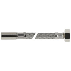 BONFIX RVS flexibele aansluitleiding 50cm 15 mm insteek x 3/8"bi.dr.