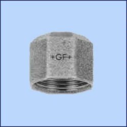 zwart malleable kap nr.300 1/2"