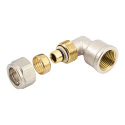BONFIX Alu-knel kniekoppeling 3/4" bi.dr. x 26 mm