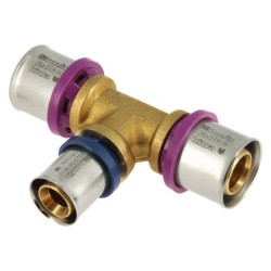 BONFIX Alu-pers verloop T-stuk 26 x 20 x 26 mm