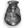 Safe regelklep stalen kwadrant Ø80 mm