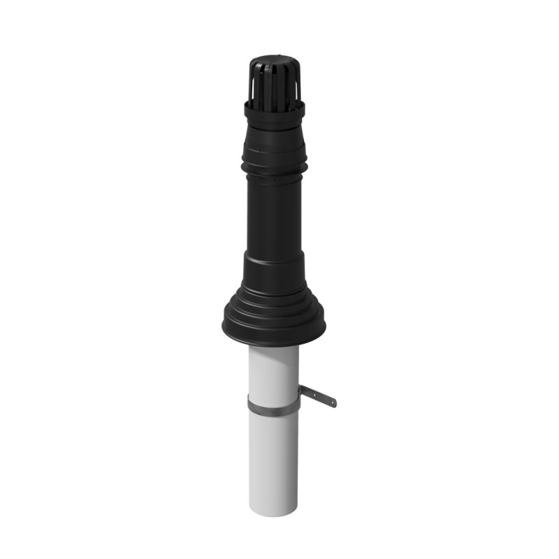 Rolux Universe DDV HR Par 80-80 PP/KS 60/100 flexibele schaal zwart ZB