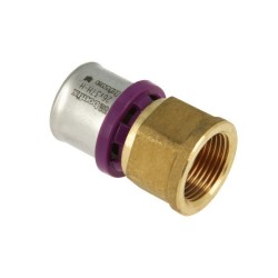 BONFIX Alu-pers schroefbus 1/2" bi.dr. x 26 mm