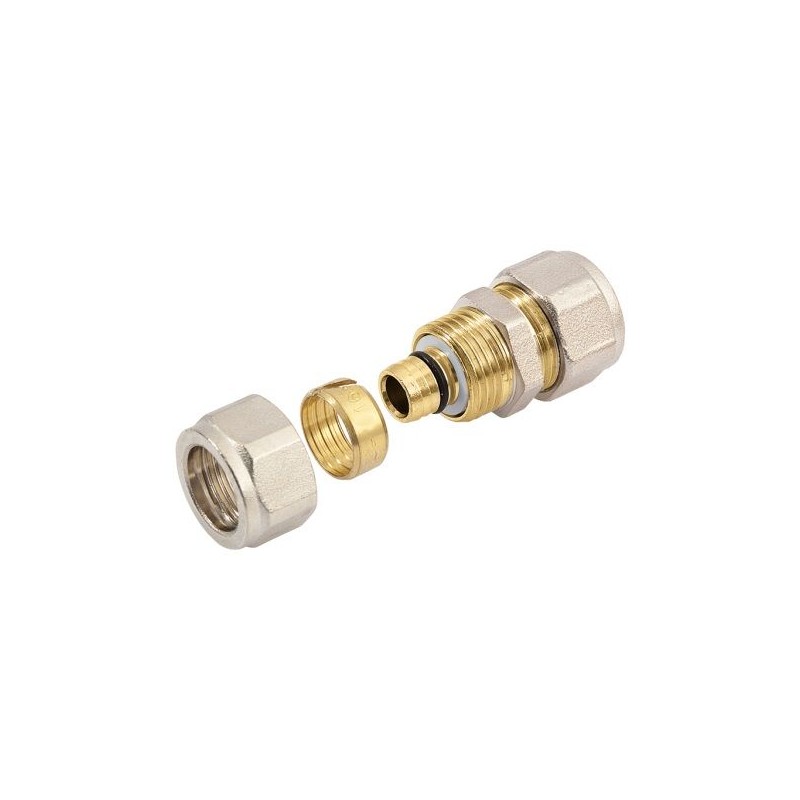 BONFIX Alu-knel rechte verloopkoppeling 26 x 20 mm