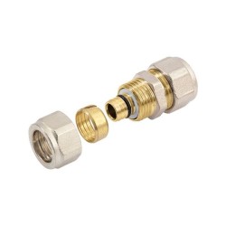 BONFIX Alu-knel rechte verloopkoppeling 32 x 20 mm