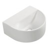 Lara fontein zonder kraangat 30 x 25 x 12 cm keramiek glans wit