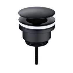 UniMatch open afvoerplug 5/4'' mat zwart