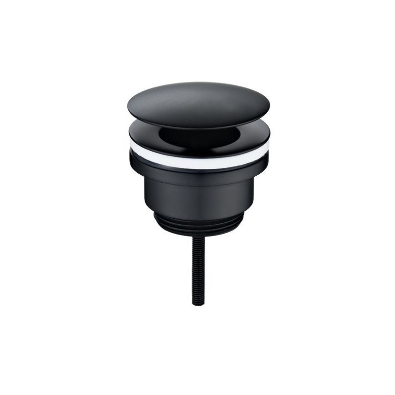 UniMatch open afvoerplug 5/4'' mat zwart