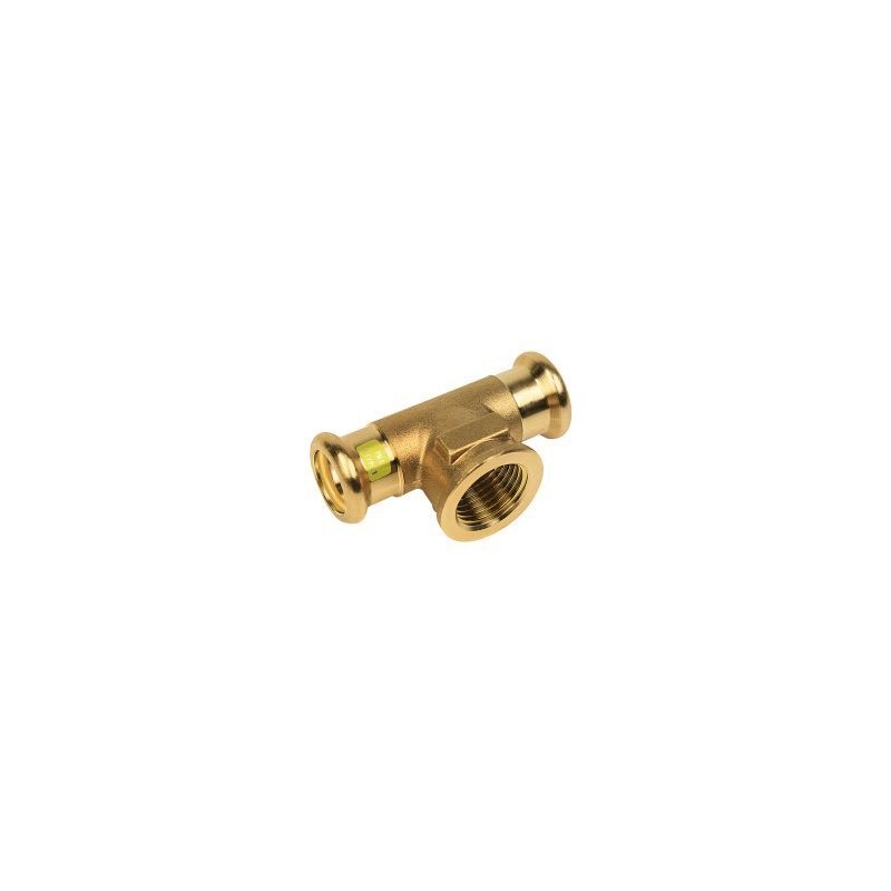 BONFIX M-press RK-gas T-koppeling 42 x 1/2" bi.dr. x 42 mm
