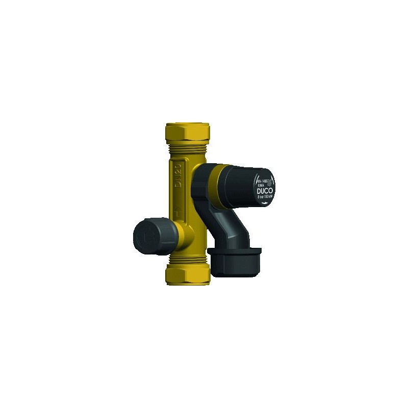 Duco UBIC inlaatcombinatie 22mm knel 8 bar