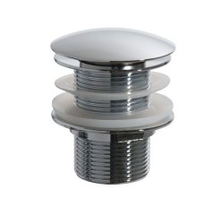 Luxe lange clickwaste 6,5cm 5/4" chroom