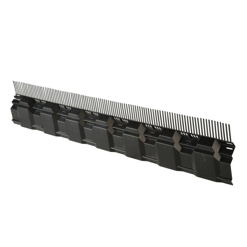 Ubbink Airtec Combiprofiel 125x1085mm zwart