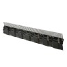 Ubbink Airtec Combiprofiel 125x1085mm zwart