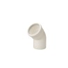 Ubbink Rolux bocht 45° - Ø80 - PP wit