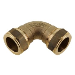 BONFIX Knel messing bocht 90° 15 x 15 mm 