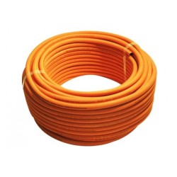 Propaanslang 8 x 15 mm - ISO3821 8mm - oranje - per mtr.