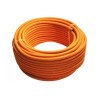 Propaanslang 8 x 15 mm - ISO3821 8mm - oranje - per mtr.