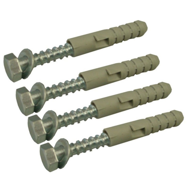 radiator bevestigingsset 4x M8 bout en 4x plug M10