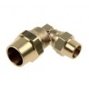 BONFIX BELGAS knel messing verloopknie 28 x 22 mm