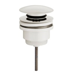 UniMatch clickwaste afvoerplug 5/4" mat wit