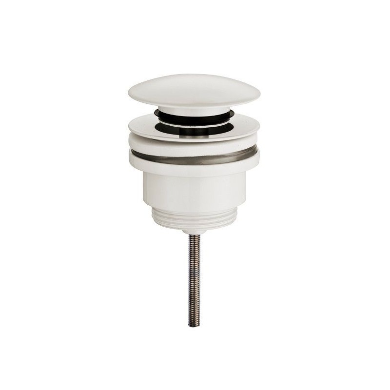 UniMatch clickwaste afvoerplug 5/4" mat wit