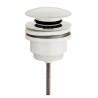 UniMatch clickwaste afvoerplug 5/4" mat wit