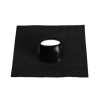 Ubiflex pan universeel 500x600 mm Ø131 35-55° zwart