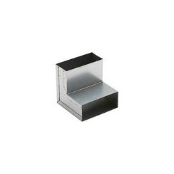 haakse bocht 90 gr. 220x80mm Verticaal