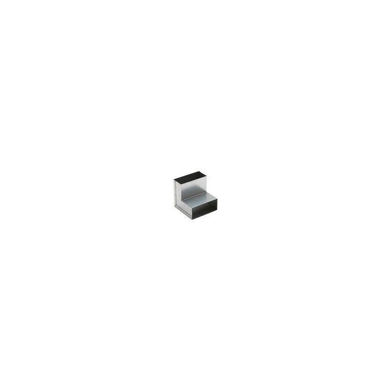 haakse bocht 90 gr. 220x80mm Verticaal