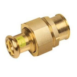 BONFIX M-press RK-Gas 3-delige koppeling 1/2" bi.dr. x 15 mm