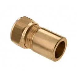 BONFIX Knel messing renovatiekoppeling 15mm