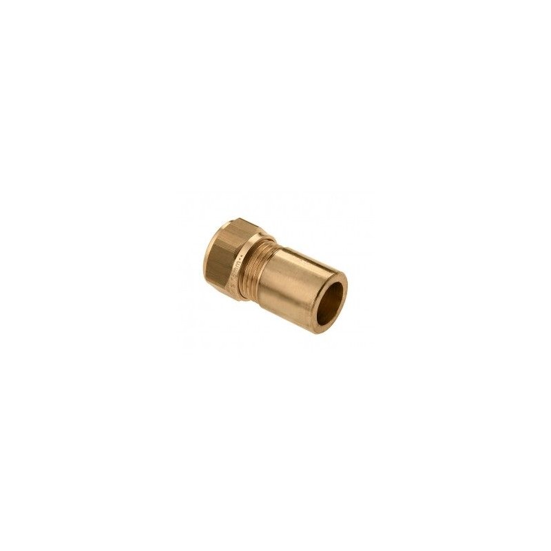 BONFIX Knel messing renovatiekoppeling 15mm