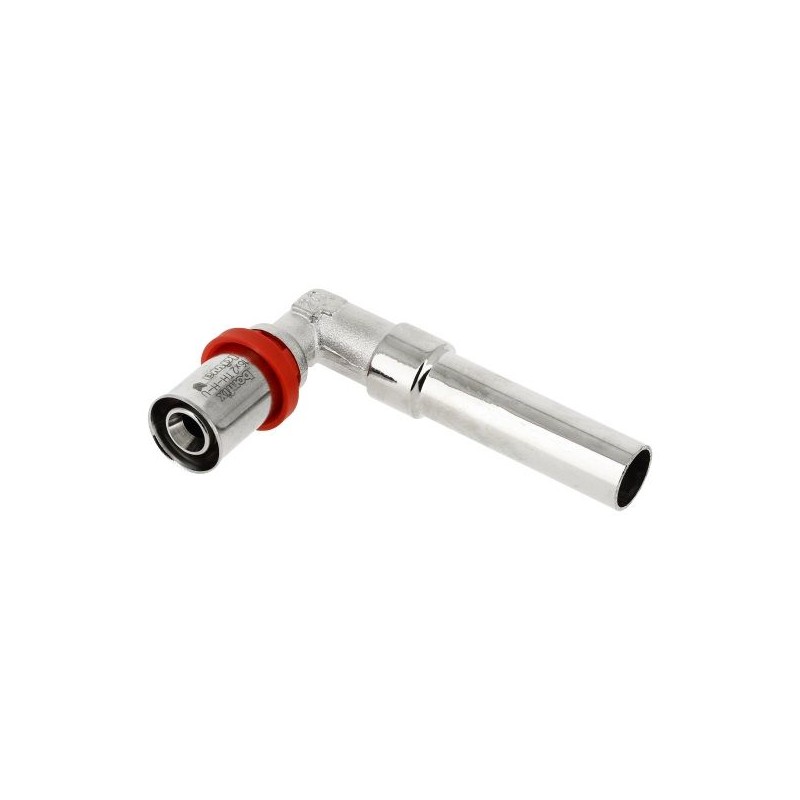 BONFIX Alu-pers kniekoppeling 16 x 15 mm insteek