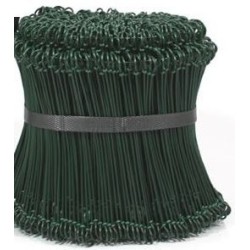 dril binders geplasticifeerd groen 1,4 x 120mm - 1000 stuks
