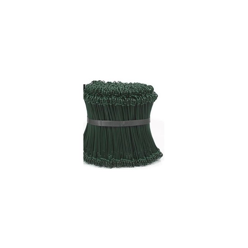 dril binders geplasticifeerd groen 1,4 x 120mm - 1000 stuks