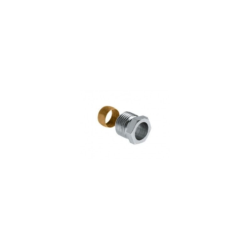 BONFIX Knel verloopset 1/2" bu.dr. x 15 mm type Danfoss