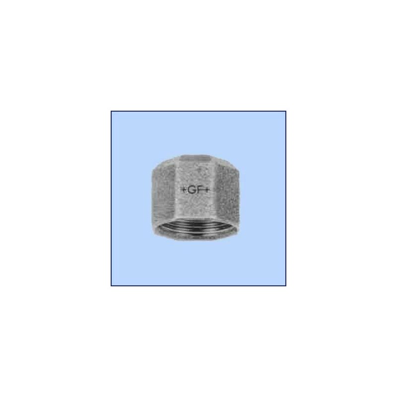 zwart malleable kap nr.300 2"