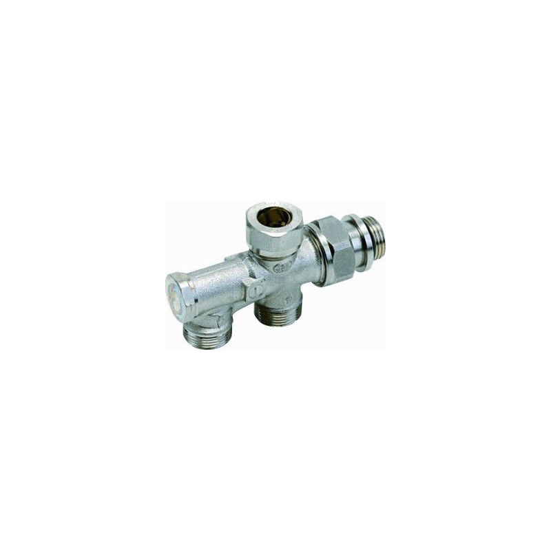 Comap onderblok 1/2xm22 afsluitbaar tweepijpssysteem