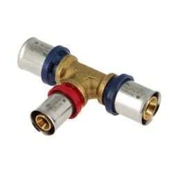 BONFIX Alu-pers verloop T-stuk 20 x 16 x 20 mm