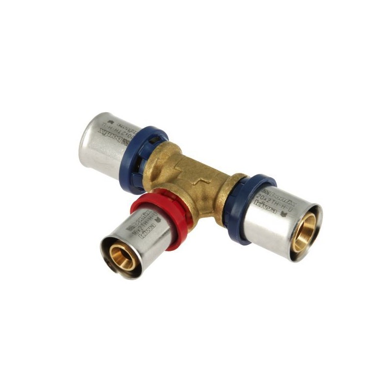 BONFIX Alu-pers verloop T-stuk 20 x 16 x 20 mm