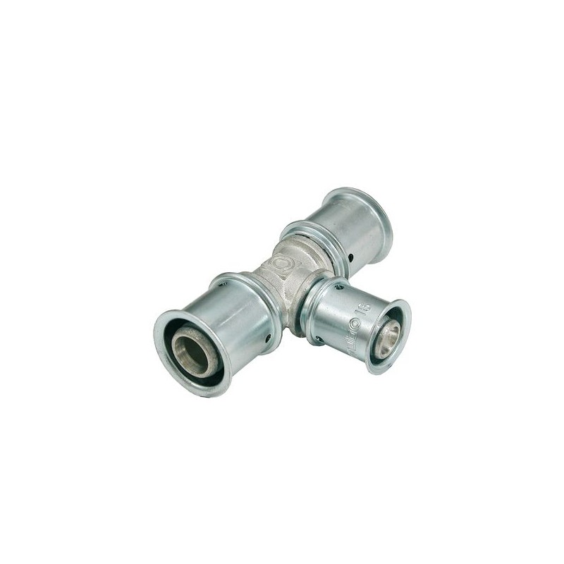 MultiTubo Persfitting metaal vertind T-stuk 32 x 32 x 32 mm