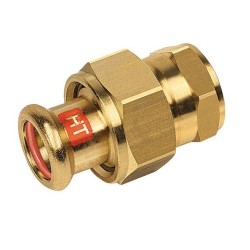 BONFIX M-press RK-solar 3-delige koppeling 1" bi.dr. x 22 mm