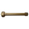 Vulpijp aansluiting (Universeel) Shell wartel x 3/8" Links wartel