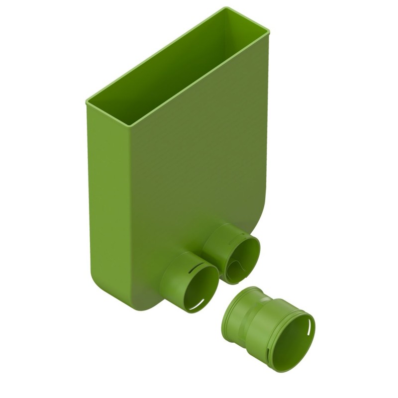 Ubbink Air Excellent AE48c Vloerroosteradapter