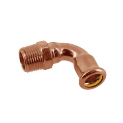 BONFIX M-press RK-gas kniekoppeling 1/2'' bu.dr. x 16 mm