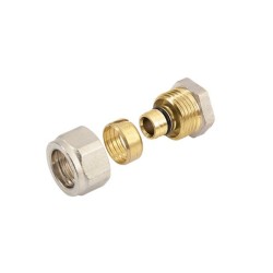 BONFIX Alu-knel eindkoppeling 16 mm