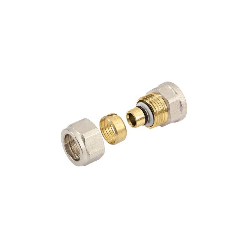 BONFIX Alu-knel schroefbus 1/2" bi.dr. x 16 mm