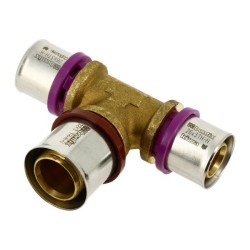 BONFIX Alu-pers verloop T-stuk 26 x 32 x 26 mm