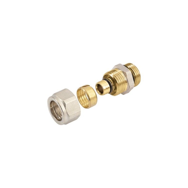 BONFIX Alu-knel puntstuk 1" bu.dr. x 32 mm