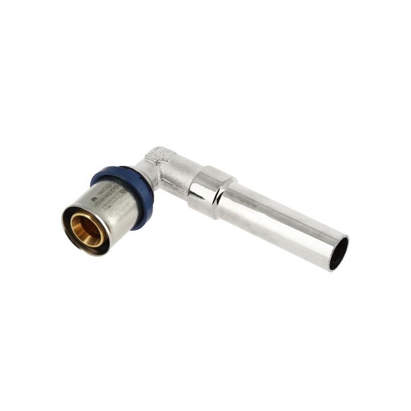 BONFIX Alu-pers kniekoppeling 20 x 22 mm insteek